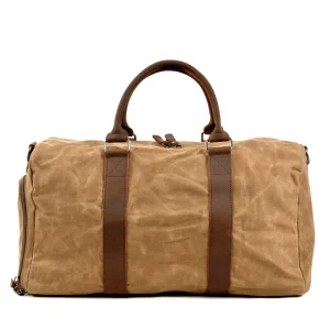 Casual Sports Gym Bag Men’s Shoulder Tote Training Bag Dry Wet Large Capacity Batik Canvas Luggage Travel Bag