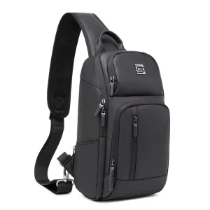 Chest Bag for Men’s Crossbody Bag Casual Large Capacity Waterproof Oxford Cloth Single Shoulder Backpack Fashionable and Trend