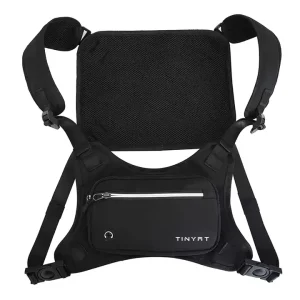 Chest Tactical Bag Versatile Chest Front Rig Pouch For Reflective Outdoor Sports Chest Bag Riding Running Skateboard Hiking