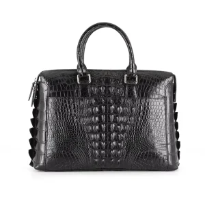 Classic Designer Style Genuine crocodile Leather Bag Briefcase Customized Men’s and Women’s Handbag Briefcase