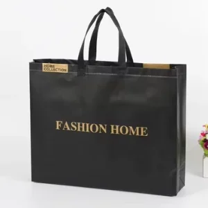 Classic Fashion Store Shopping Bag Men’s and Women’s Non woven Tote Bag Environmentally Friendly and Reusable