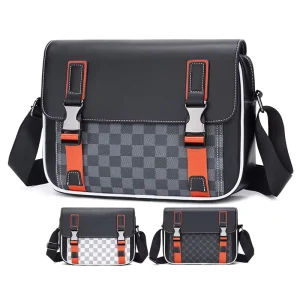 Classic Luxury Style Design Big Size Men’s Messenger Bags Leather Man Bags Designer for Men Shoulder Bags