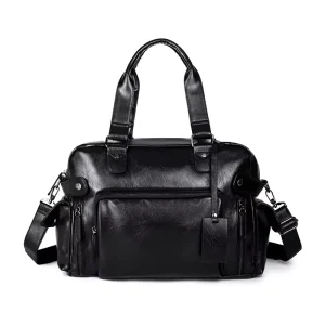 Classic Men’s Handbag Casual Cross Shoulder Bag Korean Edition Fashion Travel Bag Trendy Men’s Bag
