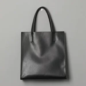 Classic Minimalism PU Men’s Laptop Shoulder Bag Tote Bags Men’s Briefcase Computer Bag