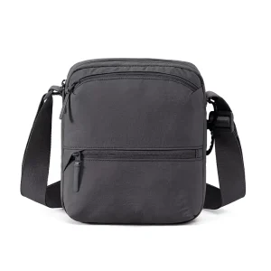 Classic Trendy Men’s Casual Small Bag Can Be Custom in Small Batches with Urgent logo Waterproof Nylon Shoulder Crossbody Bag
