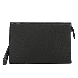 Clutch Bag Wallet Sacoche Homme Portefeuille Sacs a Main Pour Hommes Men’s Leather Clutch Bag Custom Emboss Logo B03