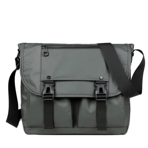 Commuting Simple Messenger Bag Waterproof Wear Resistant Single Shoulder Crossbody Men’s Bags