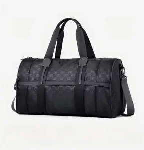 Compact Men’s Travel Tote Bag Sports Fitness Luggage Bag Overnight Weekender Women’s Shoulder Bag for Short Trips and Business