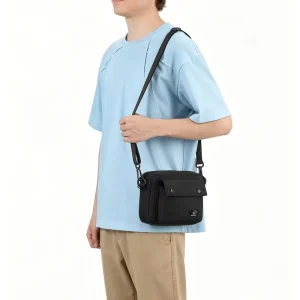 Compact Nylon Crossbody Pouch Water Resistant Anti-Theft Crossbody Bag for Phone Keys Cards Travel