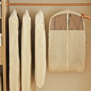 Cotton Dust Bag Extended and Thickened Canvas Clothing Coat Bag High end Cotton Suit Bag