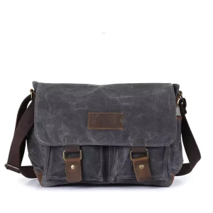 Cross Body Canvas Custom PU Leather Spring Ladies Handbags Casual Men’s Women’s Messenger Bags