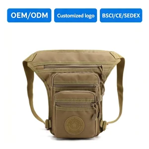 Cross Border Exclusive New Waterproof PVC Men’s Camouflage Series Letter Pattern Multi Functional Fishing Waist Bag