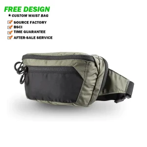 Cross Border New Outdoor Sports Waist Bag Unisex Single Shoulder Crossbody Running Hiking Chest Bag