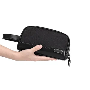 Cross Border New Style Business Men’s Waterproof Clutch Tote Bag Fashionable Simple Lightweight Handbag Daily Polyester OEM