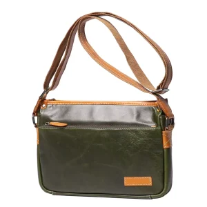 Cross-border Daifa Men’s Genuine Leather Shoulder Bag Top Layer Cowhide Crossbody Backpack Fashionable Messenger Bag