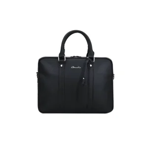 Cross border Men’s Classic Casual Luxury Business Messenger Briefcase Zipper Closure Waterproof Portable PU Material Office