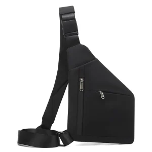 Cross border New Anti theft Waterproof Wear resistant Triangular Chest Pack Casual Nylon Spring Shoulder Bag for Men