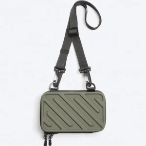 Cross border New Men’s Bag Black Hard Box Style Trendy Leisure Small Square Bag Fashion Versatile Single Shoulder Crossbody Bag