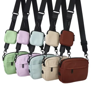 Crossbody Bag Dog Walking Waist Bag Dog Mom Owner Waterproof Custom Dog Treat Training Sling Fanny Shopping Pack