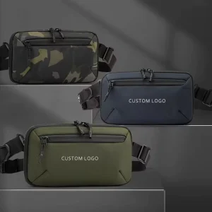 Crossbody Bag Men Designer Branded Mobile Nylon Casual Phone Travel Tactical Men’s Sling Bag Bolso Bandolera Para De Hombre