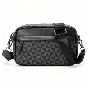 Crossbody Bag for Mens Men’s commuter Shoulder Bag Travel Bag Work Business Small Men’s Satchel