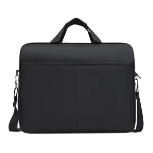 Custom 17 Black Men’s Shockproof Laptop Bag Waterproof for Computer