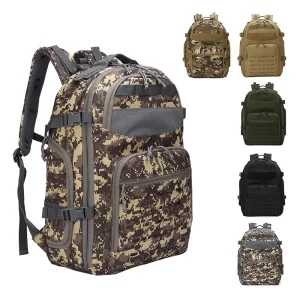 Custom 40L 45L 50L Shoes Insect Proof Training Hiking Practical Outdoor Sports Assault Combat Tactical Shoulder Bags Backpacks