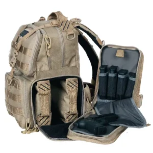 Custom 40L 45L 50L Waterproof Insect Proof Training Hiking Outdoor Sports Shoes Zipper Closure Backpack with USB