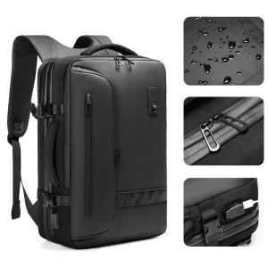 Custom Air Bag Backpack Men’s Large Capacity Mochilas Travel Backpack with USB Oxford Waterproof Backpack for Traveling