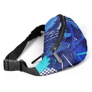 Custom Anime Logo Sports Running Side Belt Hip Leg Messenger Bum Belt Sling Chest Crossbody Fanny Pack Men’s Bag Waist Bags