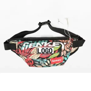 Custom Bum Bag logo Personality Oxford Cloth Graffiti Waist Bag Men’s Sports Outdoor Bum Bag Brushes