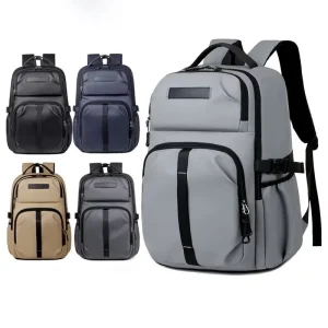 Custom Business Large Capacity Computer Bags Men’s Fashion Casual Waterproof Laptop Backpack Travel Bag