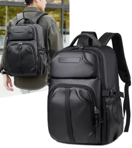 Custom Business Large Capacity Men’s Fashion Casual Waterproof Laptop Backpack Women Oxford Travel Zipper Hasp Closure