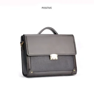 Custom Businessman Briefcase Business Bag Briefcase for Man Men’s PU Leather Briefcase