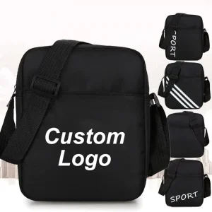 Custom Casual Logo Men’s Messenger Bags Small Cross Body Unisex Outdoor Shoulder Tool Bag for Men Designer Bags