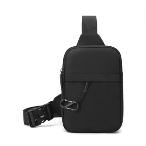 Custom Casual Outdoor Sports Travel Zipper Closure Men’s Chest Bag Fashionable Mini Chest Bag for Men