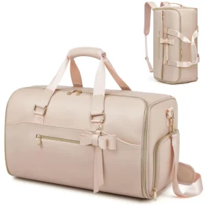 Custom Convertible Carry Garment Duffle Bag 3 in 1 Waterproof Travel Suit with Shoe Compartment Shoulder Strap for Men Women
