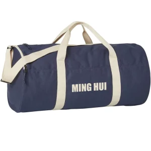 Custom Cotton Overnight Sports Weekender Weekend Bags Luggage Holdall Barrel Canvas Duffel Travel Gym Duffle Bag For Men