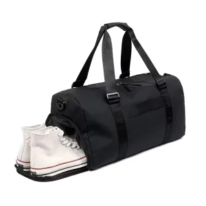 Custom Durable Waterproof Portable Men’s Gym Duffle Bag Dry and Wet Separation Polyester Duffle Bag