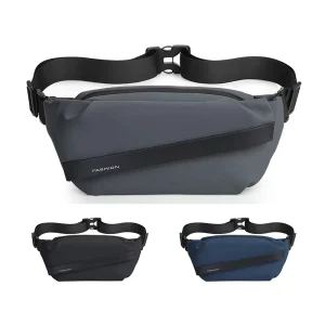 Custom Fancy Small Crossbody Sling Bag Fashion Travel Sports Men’s Single Shoulder Messenger Waist Chest Pack Bag
