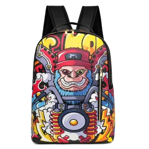Custom Fashion PU Waterproof Backpack Outdoor Travel School Backpack Large Capacity Casual Sports Laptop Backpack