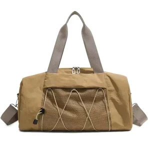 Custom Gym Bag for Women Tote Yoga Sport Travel Duffle Bag Premium Lightweight Workout Bag with Logo