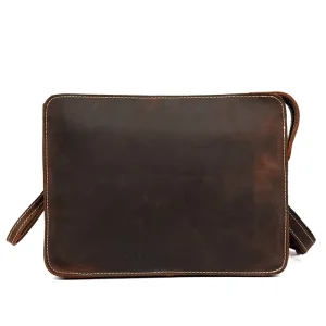 Custom High Quality Luxury Genuine Leather Bag Men’s Shoulder Bags
