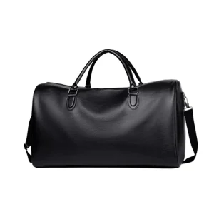 Custom High Quality Waterproof Quick drying PU Unisex Travel Duffel Sports Gym Bag Zipper Closure Shoes Compartment Large