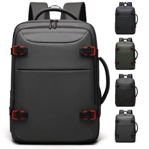 Custom LOGO Large Capacity with USB Leisure Student Backpack Travel Bag Waterproof Laptop Backpack Men’s Business Backpack