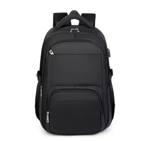 Custom LOGO Men’s Waterproof Multifunctional Business Schoolbag College Student Outdoor Travel Laptop Backpack with USB