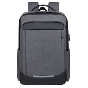 Custom Laptop Backpack for Men Fashion Computer Bag with USB Port Oxford Waterproof College Students Bagpack Business Travel Bag