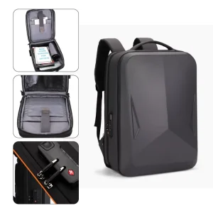 Custom Large Capacity Laptop Backpack Waterproof Men’s Anti theft Bag Expandable Student Backpack