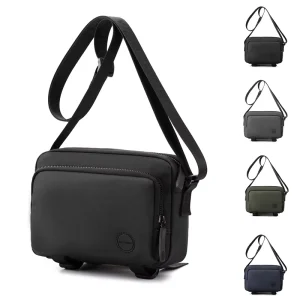 Custom Large Capacity Men’s Messenger Bag Casual Portable Waterproof Anti Theft Waist Sling Outdoor Sports Fashionable Shoulder