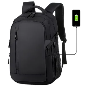Custom Large Capacity Multifunctional Waterproof Backpack Business Travel Bag Men’s Anti-theft Laptop Backpack with USB